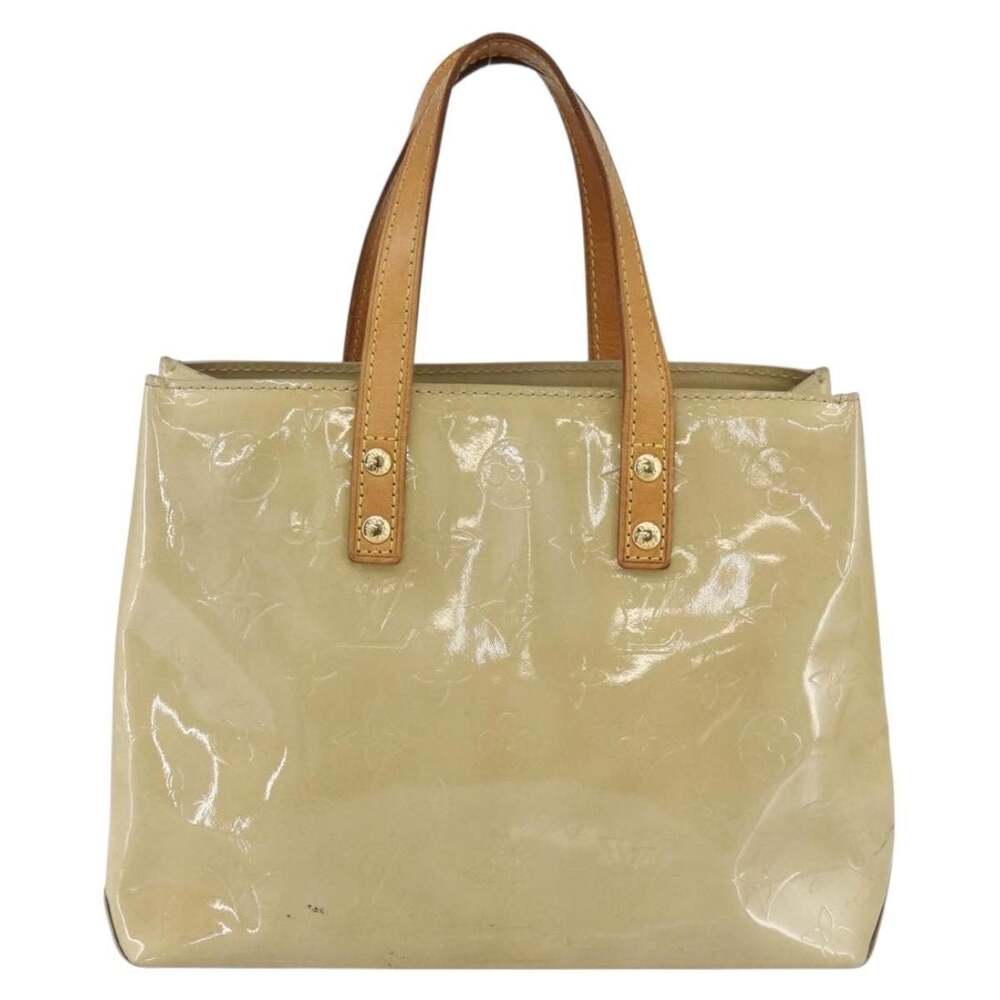 Louis Vuitton Monogram Vernis Reade PM Handbag Noisette Brown